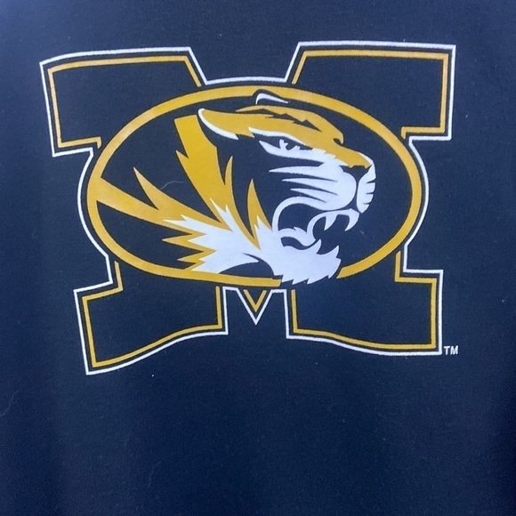 Missouri Mizzou Tigers Rare 2XL Reversible Mens Jacket Zipper Broke - Picture 7 of 16